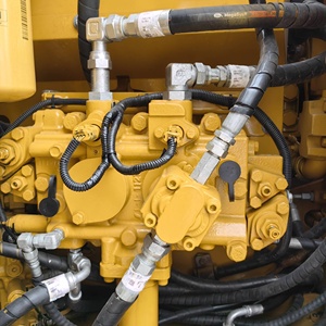 Gebruikt <span class=keywords><strong>12</strong></span> ton Caterpillar 312 graafmachine met motor, pomp en video-inspectie. - Product Image 6