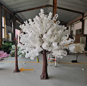 Pohon Bunga Sakura Fiber Glass Buatan Tangan Grosir 2.5m Ramah Lingkungan Tahan Lama untuk Pernikahan Luar Ruangan/Dalam Ruangan Tahun Baru Hari Valentine - Product Image 2