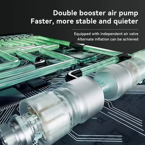 VCT-Esterillas de masaje de fábrica, esterilla de masaje de cuerpo completo con airbags de estiramiento y calefacción, tracción 3D lumbar, masajeador de espalda con calor - Product Image 2