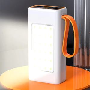 Banco de Energía Portátil con Lámpara, Carga Rápida PD de 66 W, Pantalla Digital LED, 4 Salidas USB, 30000 mAh, 40000 mAh, Cargador Portátil P - Product Image 5