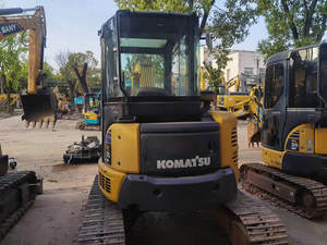 Excavadora de segunda mano KOMATSU PC55MR 5 toneladas Excavadora hidráulica sobre orugas PC55 Mini excavadoras usadas excavadora para la venta - Product Image 3