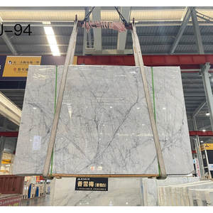 Carreaux de sol en marbre blanc Blossom à veines grises, design moderne, poli et affiné, pour intérieur, marbre de Turquie, <span class=keywords><strong>60x60</strong></span> - Product Image 4