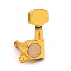 1 pezzo sintonizzatore di allineamento per chitarra elettrica completamente chiuso con manopola a Stringer di controvento per accessori per strumenti Folk - Product Image 5