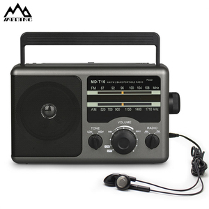 Radio portátil con batería, Transistor MEDING, am, fm, CA, altavoz grande - Product Image 1