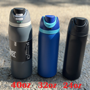 New Stock 40oz 32oz 24oz Vacuum Insulated 304 Stainless Steel Eco-Friendly <b>Water</b> <b>Bottle</b> <b>Straw</b> Temperature Display Handgrip 12-24 - Product Image 3