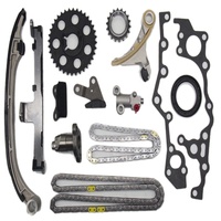 Kit de chaîne de distribution de pièces de chaîne de distribution de moteur automatique de haute qualité pour GRANVIA HILUX 2.7L OE 1350675020 1352175010 1352375010