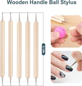 <span class=keywords><strong>Kit</strong></span> d'outils pour argile 25 pièces, pour sculpture de céramique et argile polymère, séchage à l'air, artisanat pour adultes, avec fermeture éclair, noir, pour rangement - Product Image 5