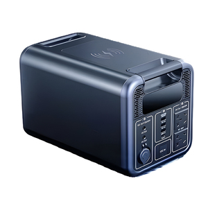 แบตเตอรี่สำรองพลังงานขนาดใหญ่ 1200W แบบพกพา EU 220V คลื่นไซน์บริสุทธิ์ สำหรับบ้าน รถยนต์ แคมป์ปิ้ง ใช้ในกรณีฉุกเฉิน พร้อมระบบ MPPT - Product Image 1