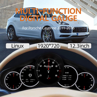Tableau de bord LCD ACARDASH pour Porsche Cayenne 2011 2016 voiture numérique Cluster Instrument Linux compteur de vitesse nouvelle mise à niveau