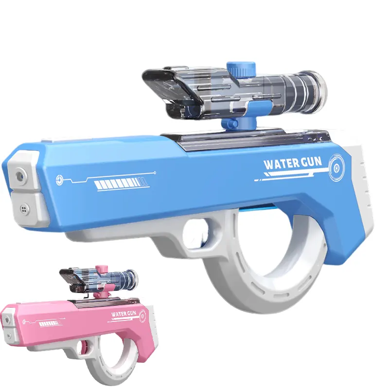 Vente en gros de nouveau pistolet à eau électrique longue portée jouet d'été pour jouer en plein air pistolet à eau automatique pour les enfants
