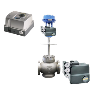 Válvula de bola Neles china con posicionador neumático DN900 NE700 OEM tipo wafer - Product Image 1