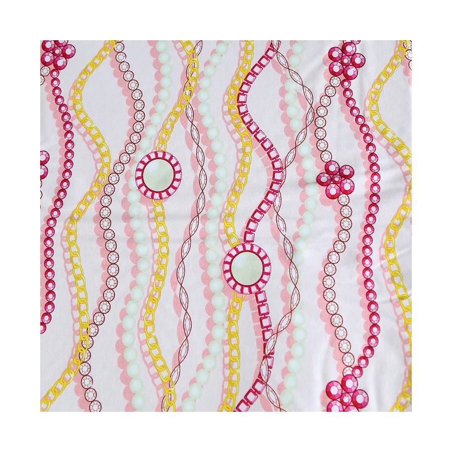High Quality Custom Kids Clothing Fabric Bamboo Fiber Cotton French Terry with Digital Printing Knitted Technique