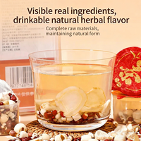 Thé Fleur de Rose Infusé à Froid au Ginseng et à la Colle d'Âne, Bozhou, Boîte Cadeau de Petites Boîtes Individuelles de 180g pour la Santé
