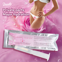 Dromaka Gel Vaginal à l'Acide Hyaluronique pour Soin Intime, Hydratant & Raffermissant, Réduit la Sécheresse & les Odeurs, Lubrifiant Longue Durée