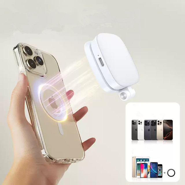 Portable Pocket LED Fill Light Magnetic Absorption With Mirror Multifunctional Mini Light for Live Broadcast Video Call