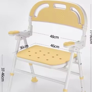 Non Slip Baby Bath Seat for Tub Sit up Baby Shower Seat Rack Bath Chair Newborn Butt Wash Rack for 0 - 6 Months Baby Baths - Product Image 1