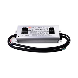 Driver LED Mean Well ELG-<span class=keywords><strong>75</strong></span>-24DA-3Y 75W 24V avec gradation <span class=keywords><strong>DALI</strong></span> IP67 CC/CV pour éclairage extérieur et architectural (100-305VAC) - Product Image 1