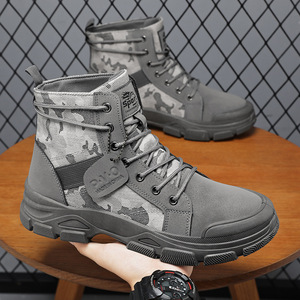 Grandes Bottes Martin 2025 Neuves pour Hommes – Chaussures Polyvalentes Camouflage, Bottes de Travail, Chaussures de Sport Décontractées et Résistantes pour Hommes - Product Image 6