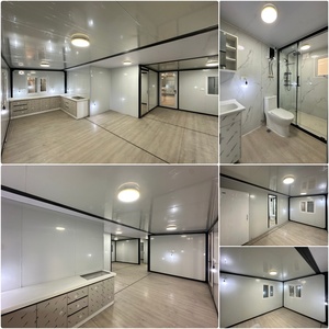 Casa Contenedor Expandible de 40 Pies con Aislamiento Térmico, 2 Dormitorios, Moderna, Plegable, Móvil, Apilable, Personalizada, Tipo Bungalow - Product Image 3