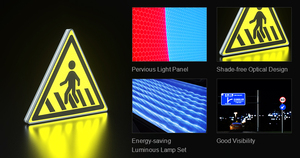 Factory Direct Sale Triangle Traffic <strong>Sign</strong> Custom Reflective Traffic Warning <strong>Sign</strong> - Product Image 5