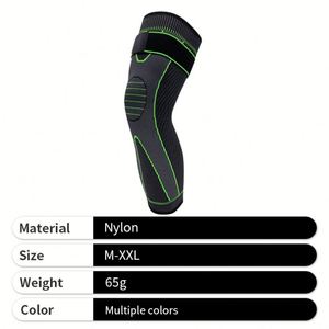 Rodillera protectora de punto para baloncesto, running y gimnasio, venta al por mayor - Product Image 2