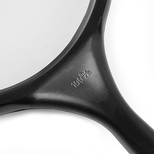 100mm mano lupa 3X periódico mejor plástico mapa la lupa para leer letra pequeña - Product Image 3