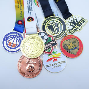 Nuova Medaglia Personalizzata in Lega Metallica <span class=keywords><strong>2026</strong></span> per Maratona, Competizioni Sportive, Premi di Cerimonia, Pickleball, Danza, Calcio - Product Image 1