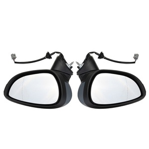 Có thể gập lại Auto Car gương chiếu hậu cho FORD FIESTA 2009 2017 bộ dụng cụ cơ thể tương thích với 2010 2011 2013 2014 2015 2016 mô hình - Product Image 5