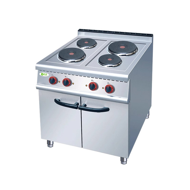 Four-head Electric Cooking Stove, High-power Induction Cooker, Commercial Restaurant Kitchen Equipment for Western Cuisine