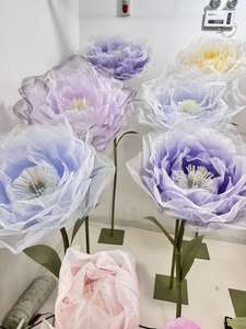 Fleurs artificielles géantes personnalisées pour la décoration de vitrines de centres commerciaux, les mariages, la décoration de la maison, les événements festifs, les décorations de fêtes - Product Image 4
