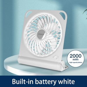 2024 Portable 4-Speed <b>USB</b> Desktop <b>Fan</b> 180 Degree Tilt Folding Desk <b>Fan</b> with Wind for Car RV Hotel Outdoor Use - Product Image 2