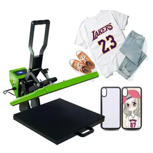 Heißer Verkauf 16x20 Zoll Digital Wärme Presse Transfer Druck Maschine Heißer Druck für Sublimation t-shirt mit CE