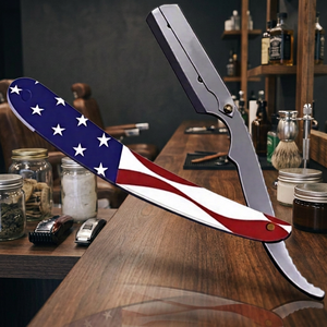 Professional Cut Throat Style Razor Replaceable Blade Barbers Heavy Duty Stainless Steel Barber Shaving for <b>Men</b> - Product Image 4
