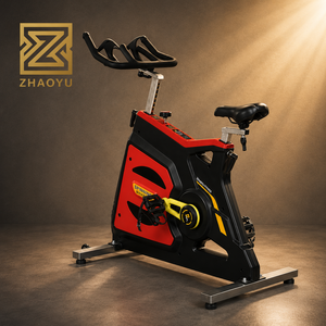 Bicicleta de Spinning Magnética Comercial ZY de Tercera Generación, Bicicleta de Ejercicio para Interiores con Transmisión por Correa Silenciosa, Equipo de Cardio para Gimnasio - Product Image 1