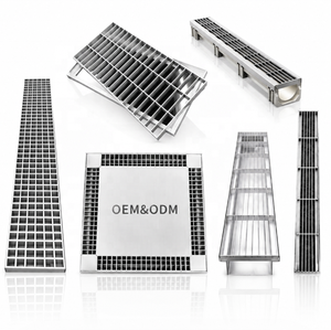 Grille de drainage linéaire en acier inoxydable 304/316 sur mesure pour parcs, extérieurs et salles de bain, anti-odeur, pour douche et sol - Product Image 6