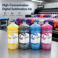 I3200 4720 DX5 TX800 Tinta Sublimasi Kain Cetak Digital Format Besar 1000ml Harga Pabrik