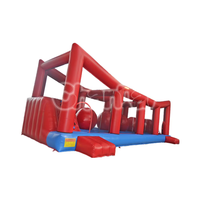 Jeu de sport gonflable drôle et fascinant pour enfants et adultes dans le parc d'attractions de terrain de jeu extérieur