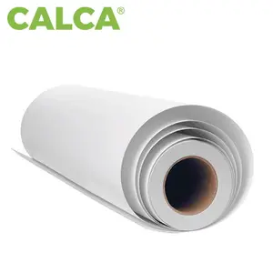 CALCA PRO 95gsm 64in x 328ft pewarna kertas sublimasi untuk kain dan substrat keras pencetakan Transfer panas 3in grosir inti