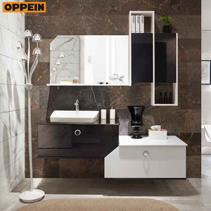 Oppein-encimera de piedra de cuarzo, diseño italiano, mueble de baño moderno - Product Image 1
