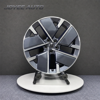 Jantes forgées sur mesure en alliage de métal gris foncé, à rayons chevron usinés, de 17 à 24 pouces, 5x112, 5x114.3, 5x120 pour Audi Q3, BMW X1, Mercedes GLA