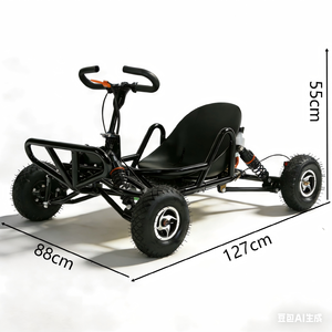<span class=keywords><strong>Dune</strong></span> Buggy pour adultes avec moteur à essence 200cc, kart automatique, vitesse maximale de 35 km/h pour une aventure tout-terrain - Product Image 4