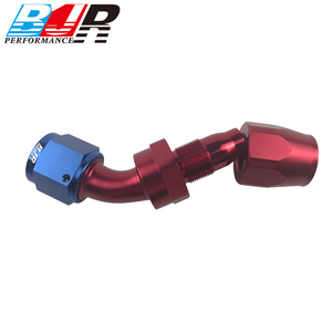 BJR Racing Car Parts Extrémité de tuyau à 45 degrés Raccord pivotant mâle AN6 - Product Image 6