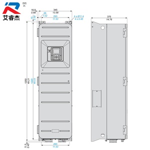 ATV650D90N4 Nuevo variador de frecuencia original Altivar ATV600 trifásico 380-480V 90kW Convertidor de frecuencia ATV650D90N4 - Product Image 2