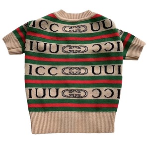 Baju anjing peliharaan mewah desainer terlaris Sweater kucing baju rajutan anjing untuk anjing kecil sedang - Product Image 2