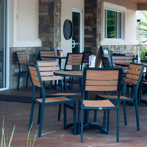 आउटडोर टेबल और कुर्सियों रेस्तरां आउटडोर फर्नीचर आउटडोर पैटियो कुर्सियां रेस्तरां के लिए आउटडोर गार्डन कुर्सियां - Product Image 1