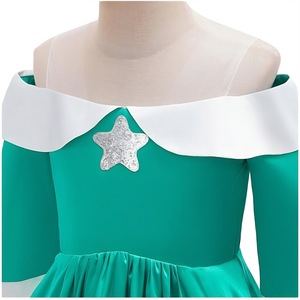 Nouvelle Robe en Polyester pour Filles, Style Transfrontalier 2026, pour l'Europe et l'Amérique, Thème Princesse Rosalina, COS - Product Image 3