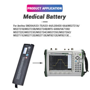 11,1 В 7800 мАч литий-ионный аккумулятор SM204 633-75 633-44 Li204SX-66A Аккумулятор Для Anritsu MS2721A MS2721B <span class=keywords><strong>MS2723B</strong></span> MS2724B S3x1E OTDR - Product Image 3