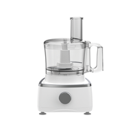 Robot culinaire multifonction 9-en-1 haute puissance 700W avec bol mélangeur 1,5L, hachoir, trancheuse, râpe, moulin à viande et pétrin