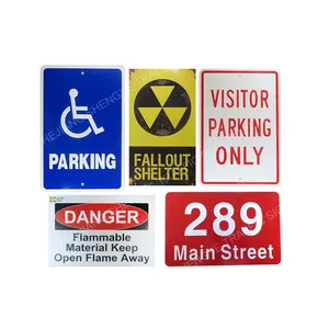 알루미늄 반사 거리 표지판 교통 도로 안전 제품