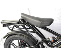 Vélo électrique à pneus larges de 20 pouces S9 Plus 500w 48v15ah avec frein à disque hydraulique double et batterie au lithium, sortie d'usine